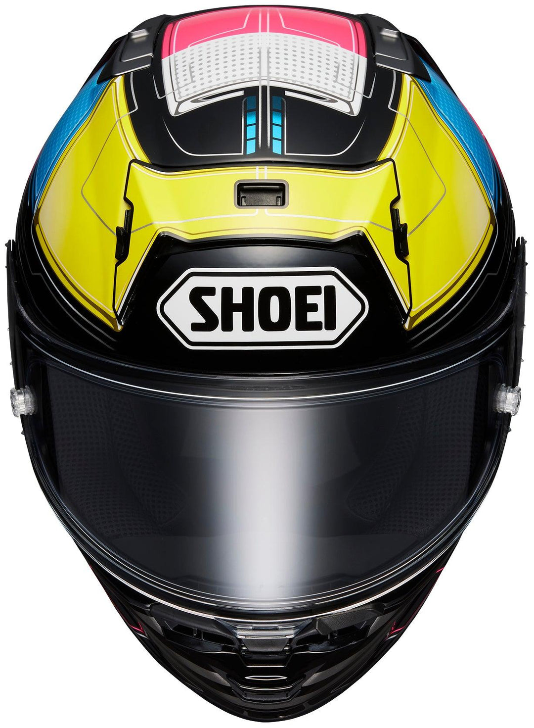 Shoei X-15 Proxy Helmet - TC-11 Yellow/Pink/Blue/Black