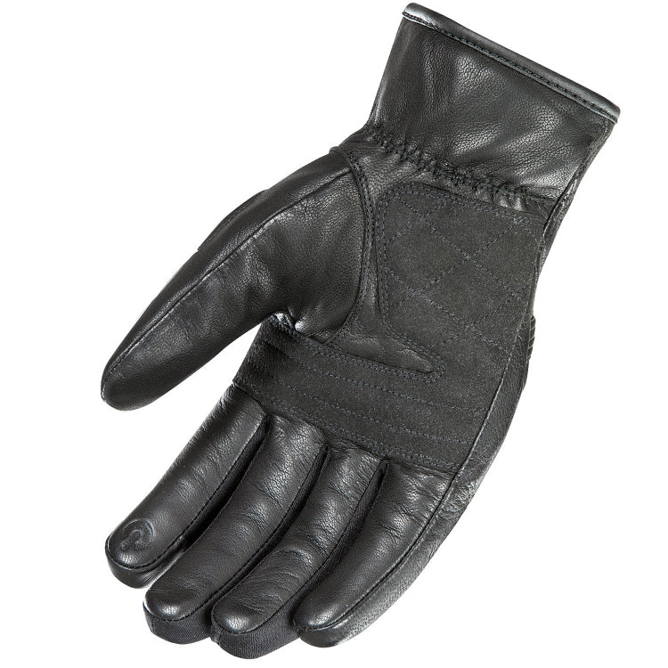 Joe Rocket Diamondback Mens Leather Gloves Black