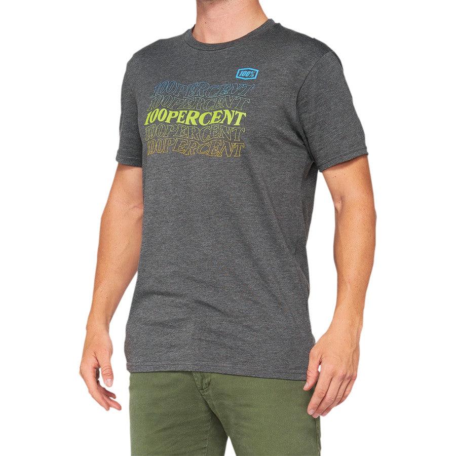 100% Silva T-Shirt - Heather Charcoal