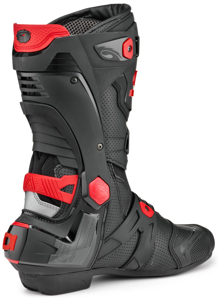 Sidi Rex Air Road Race Boots - Black/Red