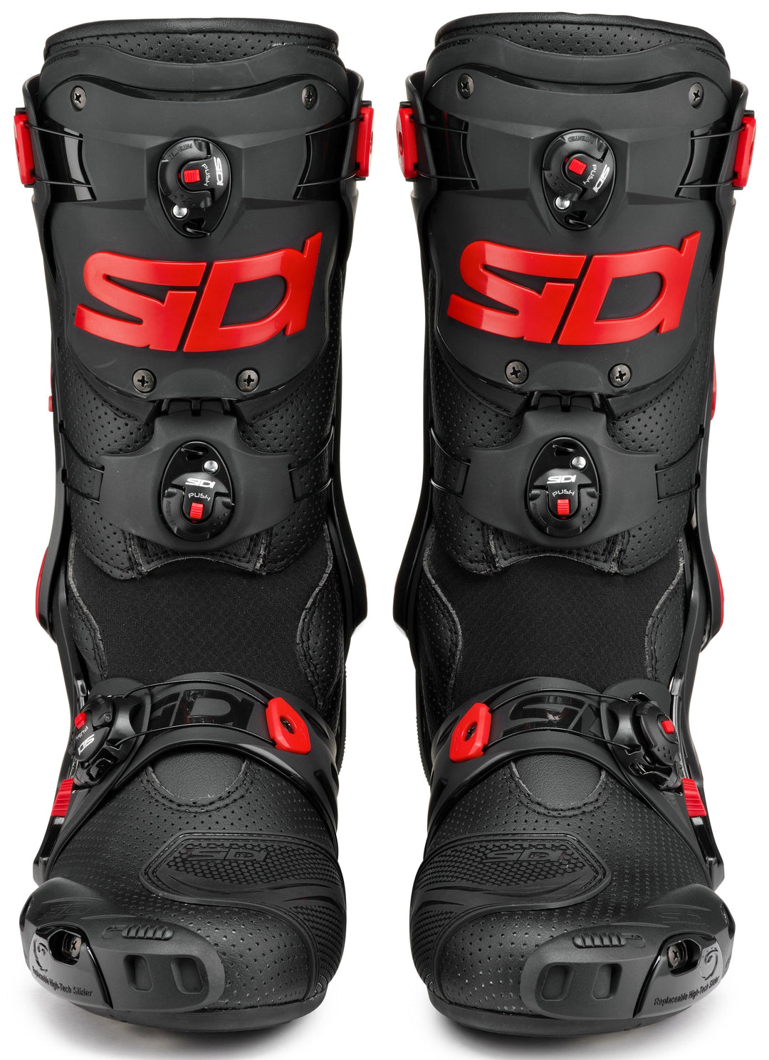 Sidi Rex Air Road Race Boots - Black/Red