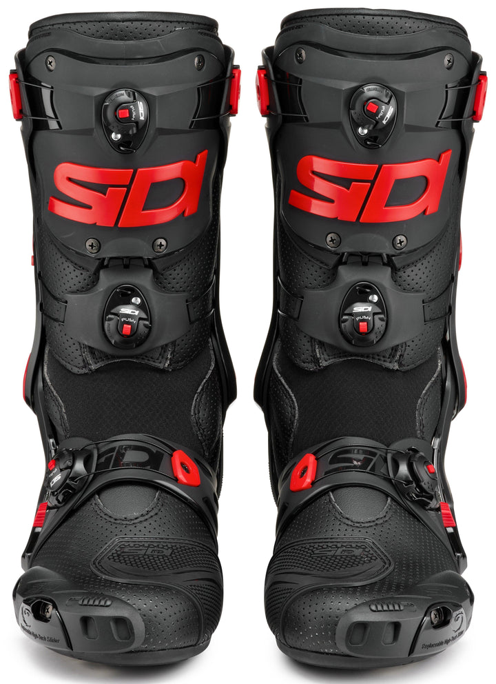 Sidi Rex Air Road Race Boots - Black/Red