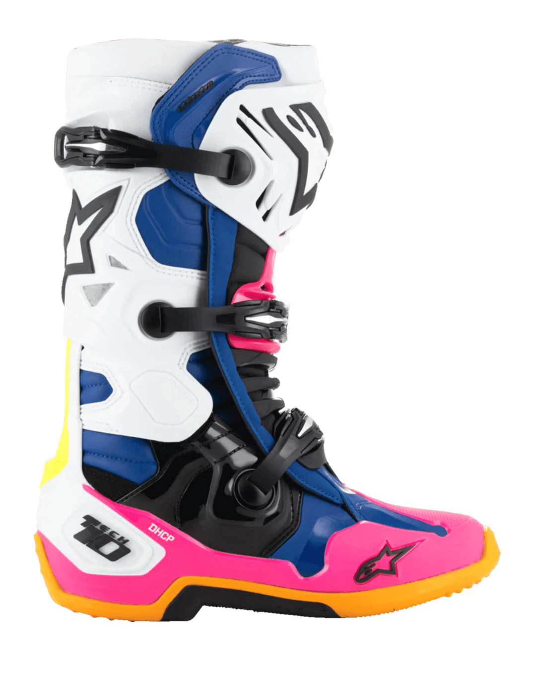 Alpinestars Tech 10 Limited Edition Boots - Daytona Coast White/Blue/Pink