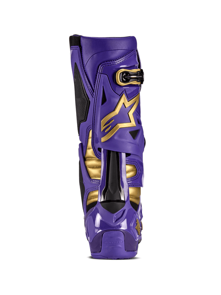 Alpinestars Tech 10 Champ LE Boots - Ultraviolet/Gold/Black