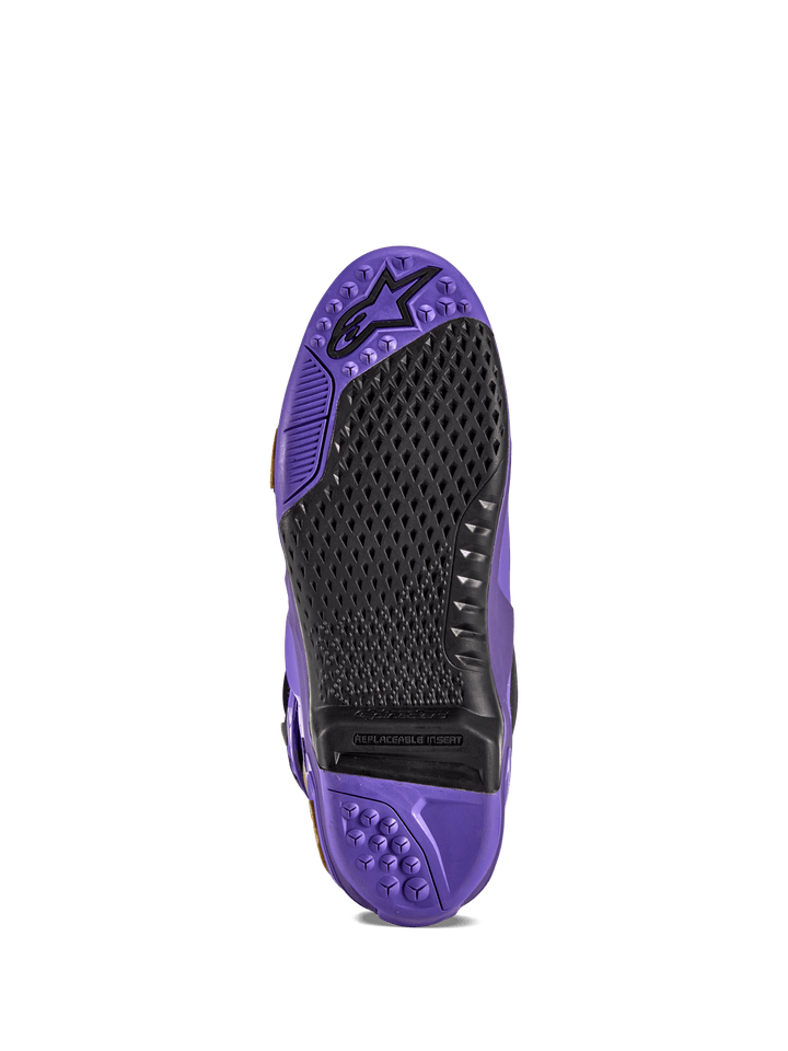 Alpinestars Tech 10 Champ LE Boots - Ultraviolet/Gold/Black