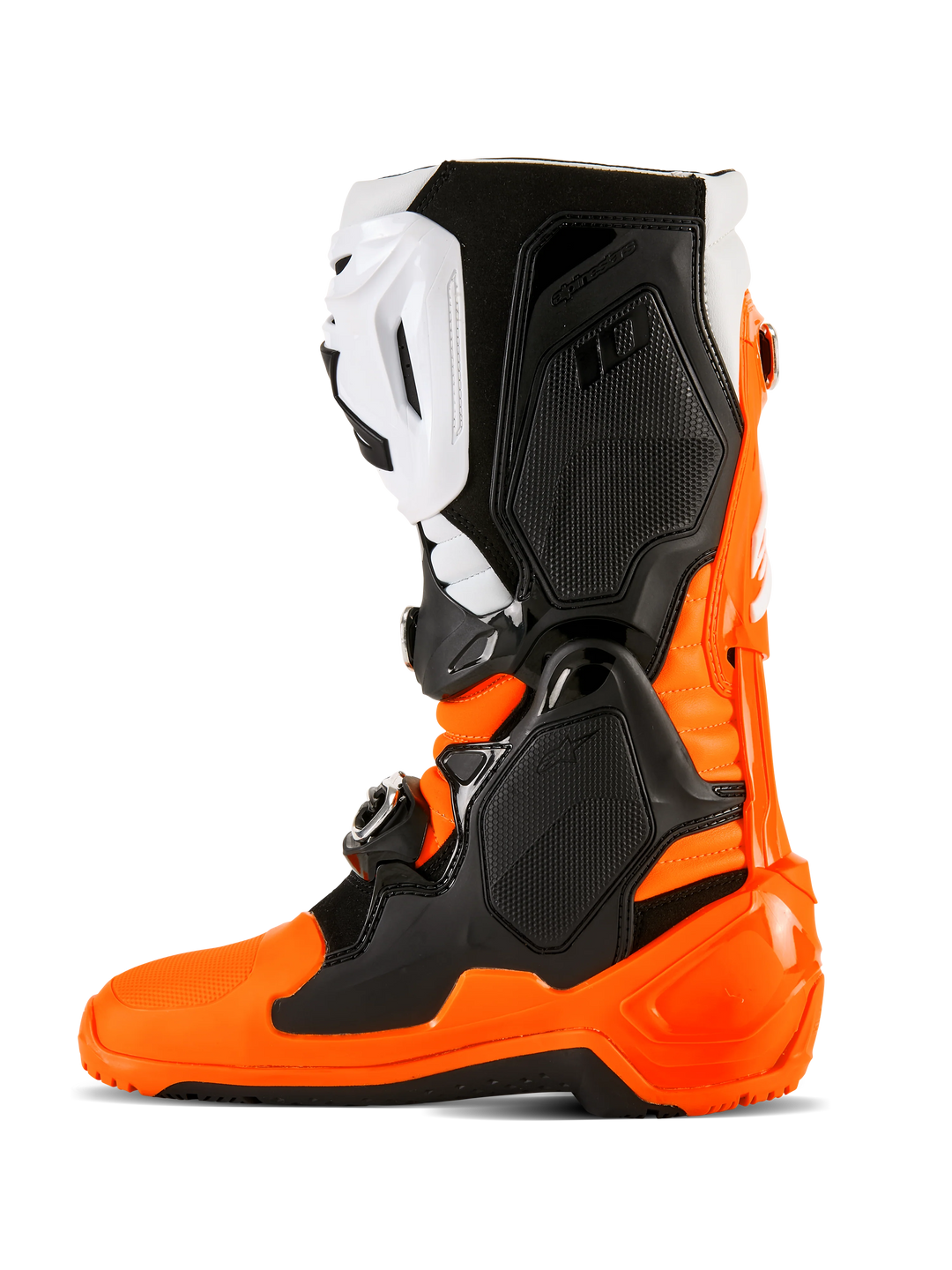 Alpinestars Tech 10 Enduro Boots - Orange Fluo/Black/White