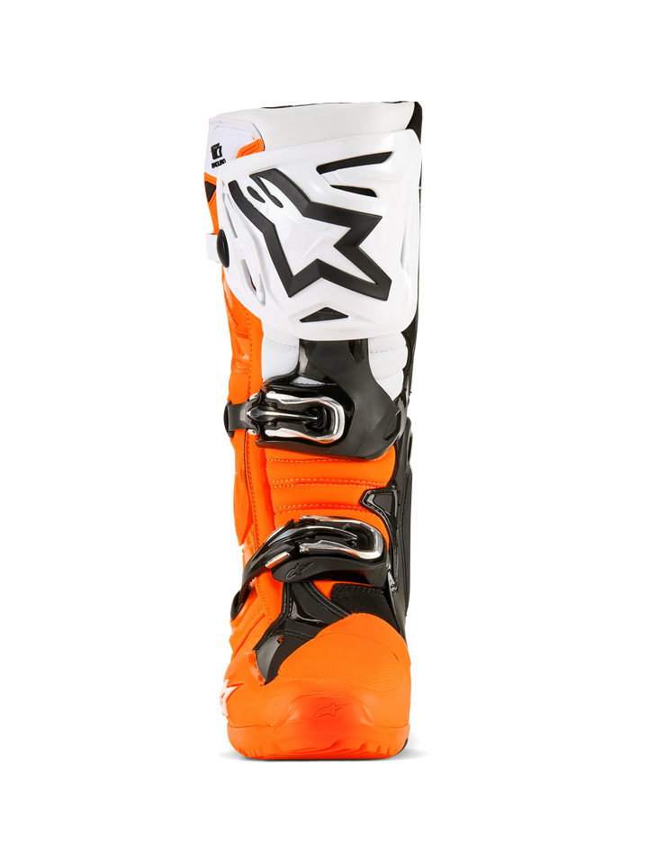 Alpinestars Tech 10 Enduro Boots - Orange Fluo/Black/White