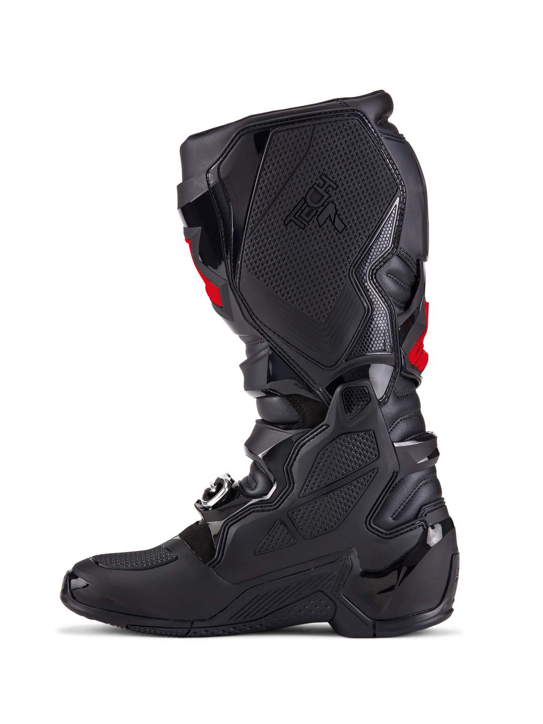 Alpinestars Tech 7 Boots 2025 - Black/Red Fluo