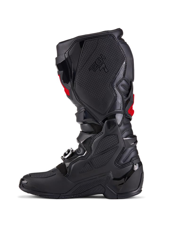 Alpinestars Tech 7 Boots 2025 - Black/Red Fluo