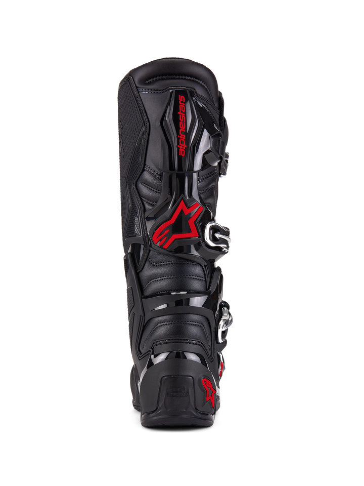 Alpinestars Tech 7 Boots 2025 - Black/Red Fluo