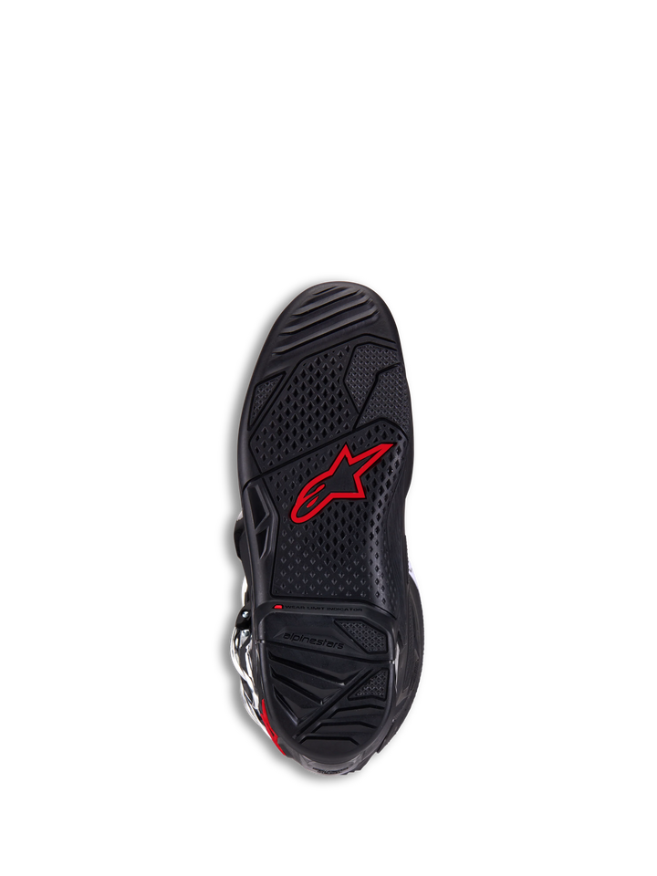 Alpinestars Tech 7 Boots 2025 - Black/Red Fluo