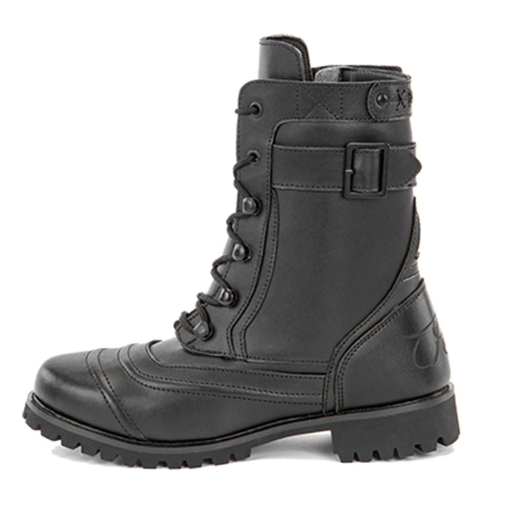 Joe Rocket Combat Ladies Leather Boot Black