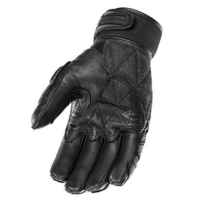 Joe Rocket Grand National Mens Leather Gloves Black