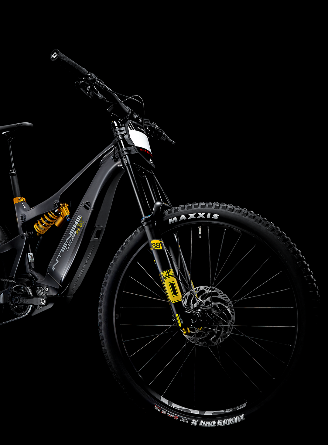 Intense Tazer MX Carbon eBike - Pro Build - Gray/Black - SM/MD