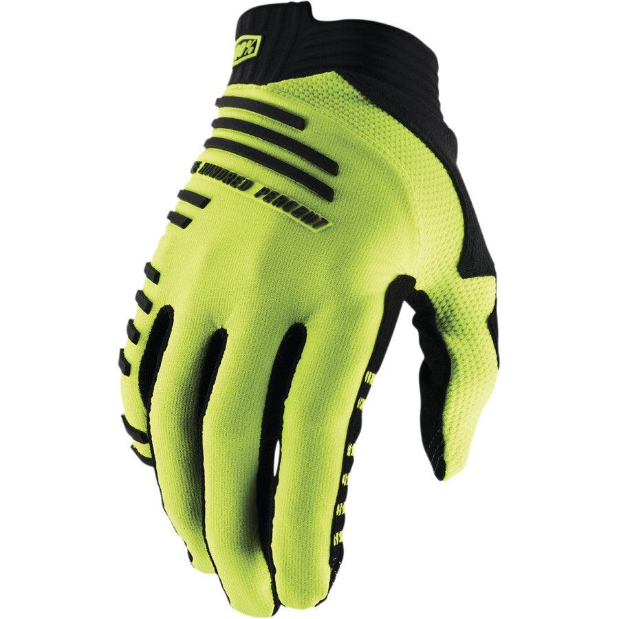 100% R-Core Gloves - Fluorescent Yellow