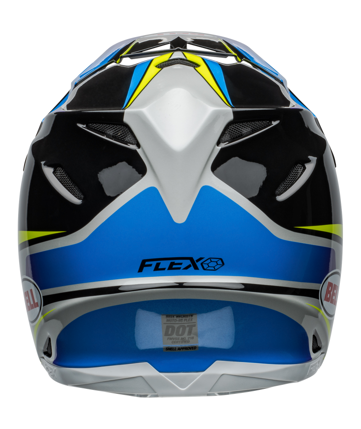 Bell Moto-9S Flex Helmet - Pro Circuit Replica 24 Gloss Black/Blue - Size L