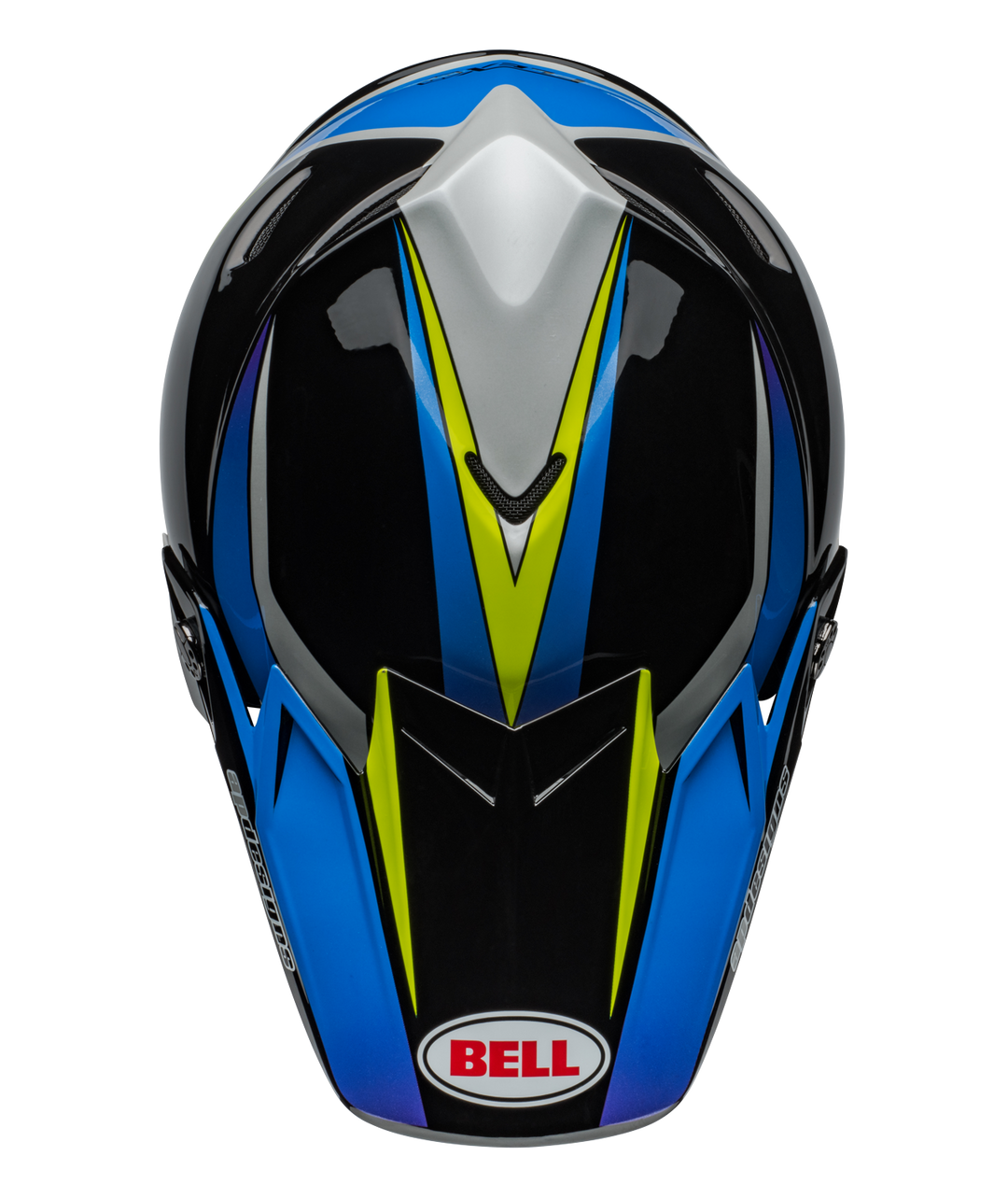 Bell Moto-9S Flex Helmet - Pro Circuit Replica 24 Gloss Black/Blue - Size L