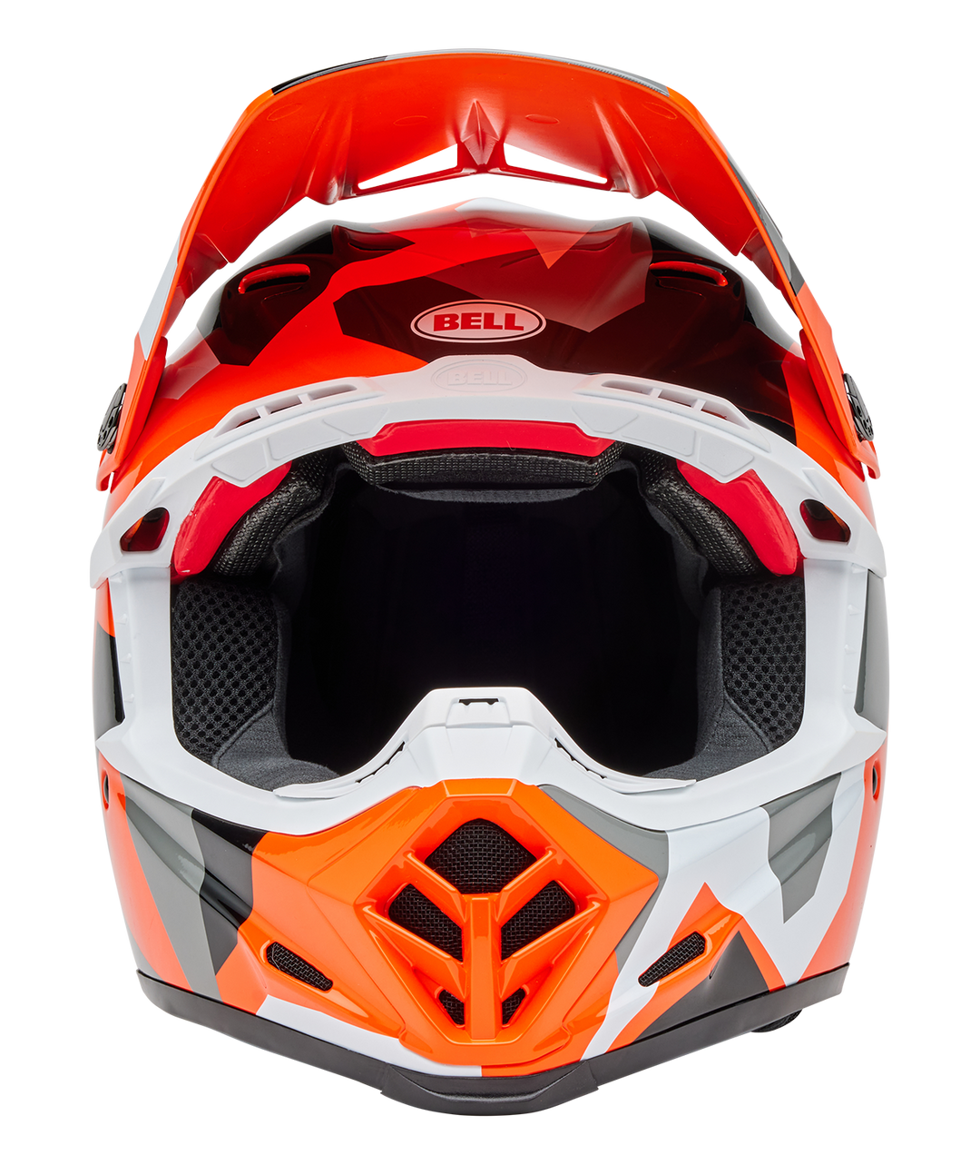 Bell Moto-9S Flex Helmet - Rover Gloss Orange Camo - Size L