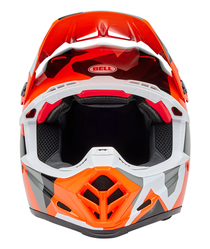 Bell Moto-9S Flex Helmet - Rover Gloss Orange Camo - Size L