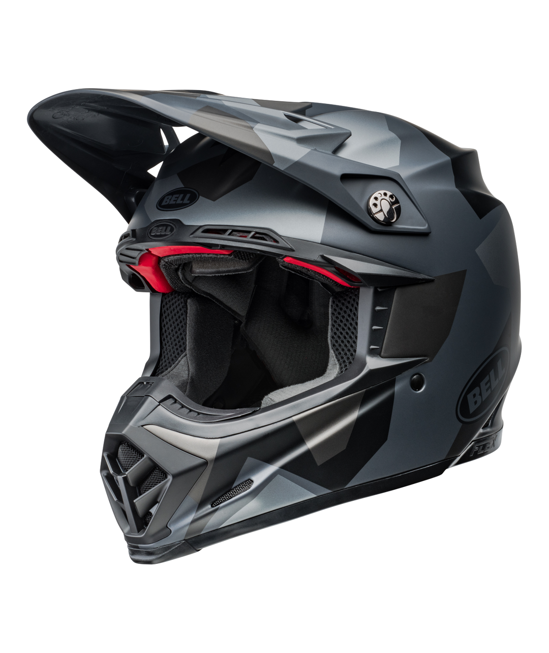 Bell Moto-9S Flex Helmet - Rover Matte Gray Camo