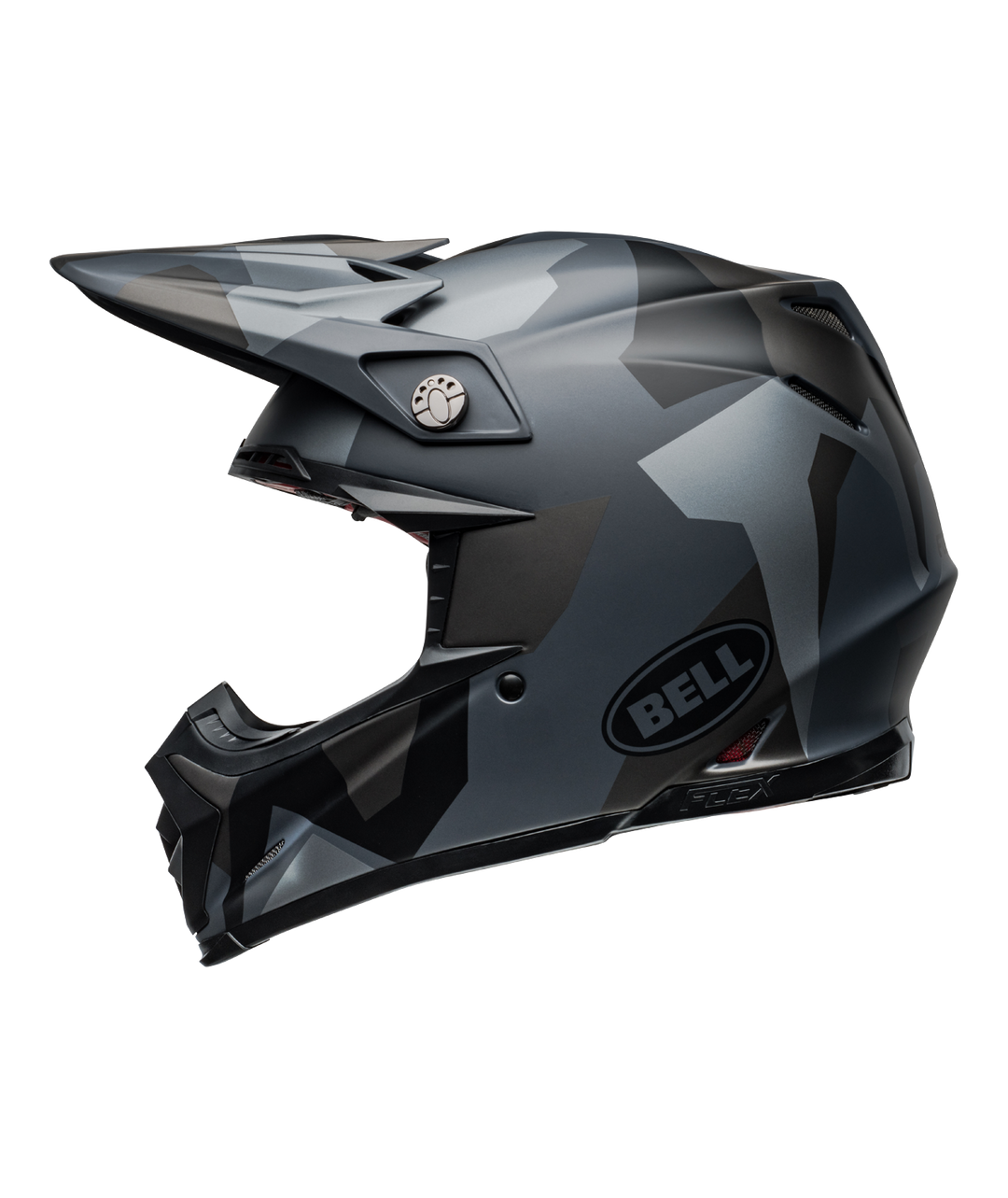 Bell Moto-9S Flex Helmet - Rover Matte Gray Camo