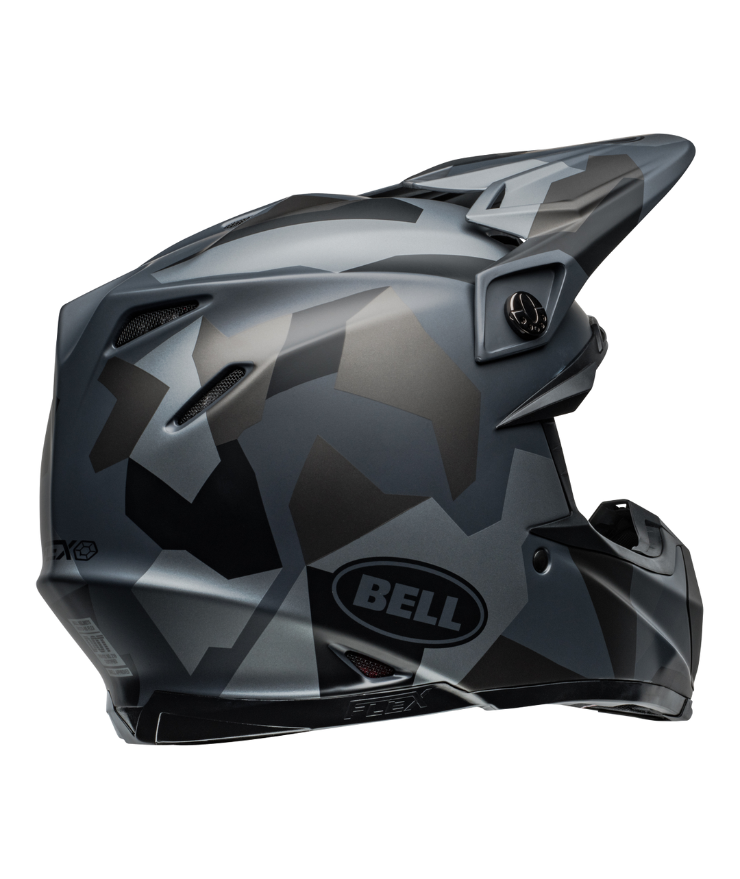 Bell Moto-9S Flex Helmet - Rover Matte Gray Camo