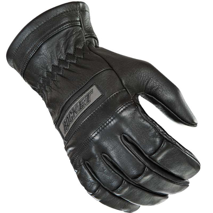 Joe Rocket Classic Mens Leather Gloves Black Thick Fit