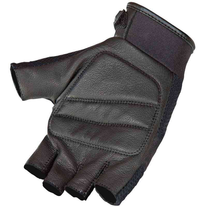 Joe Rocket Vento Fingerless Mens Mesh Gloves Black