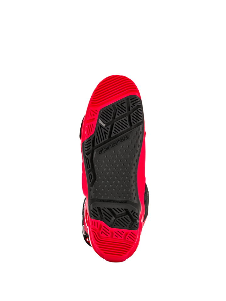 Alpinestars Tech 10 Enduro Boots - Bright Red/Black/White