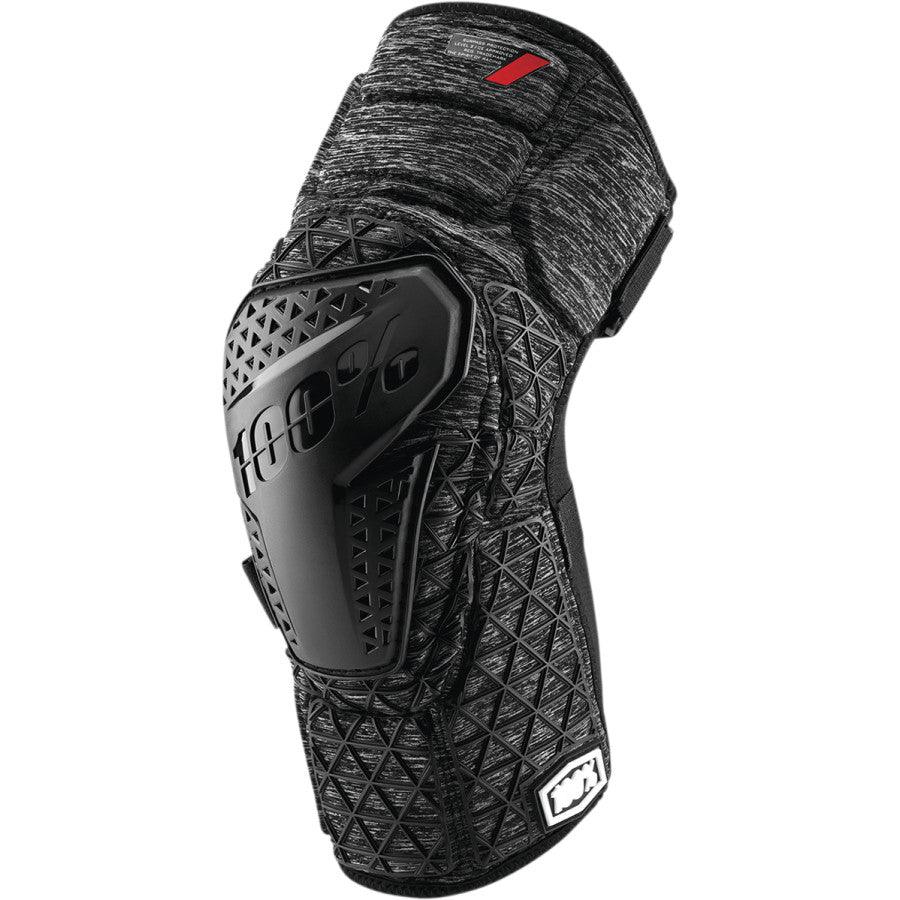 100% Surpass Knee Guards - Gray/Black