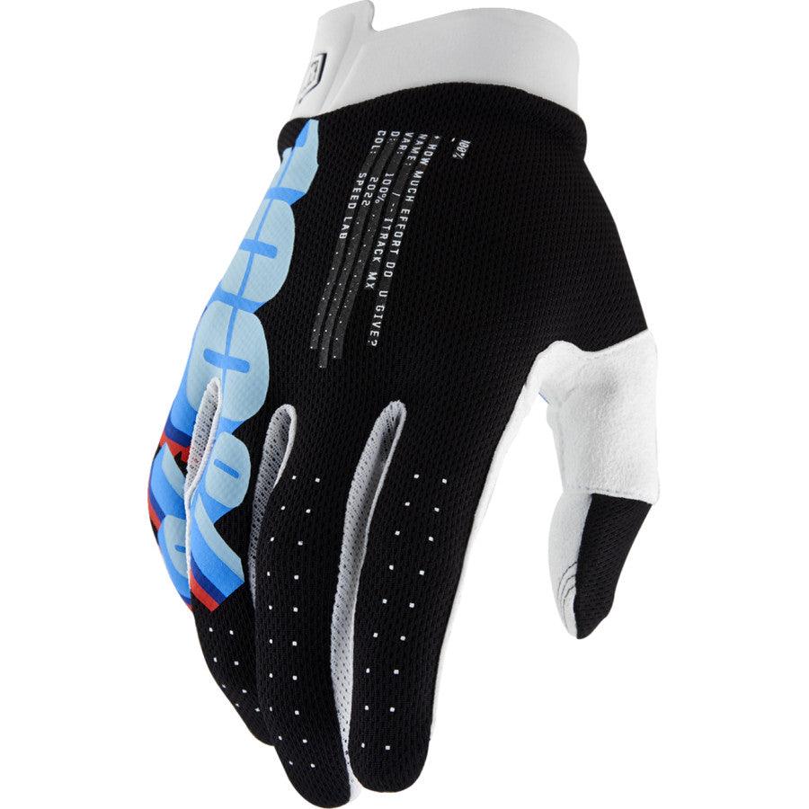 100% iTrack Gloves - System Black