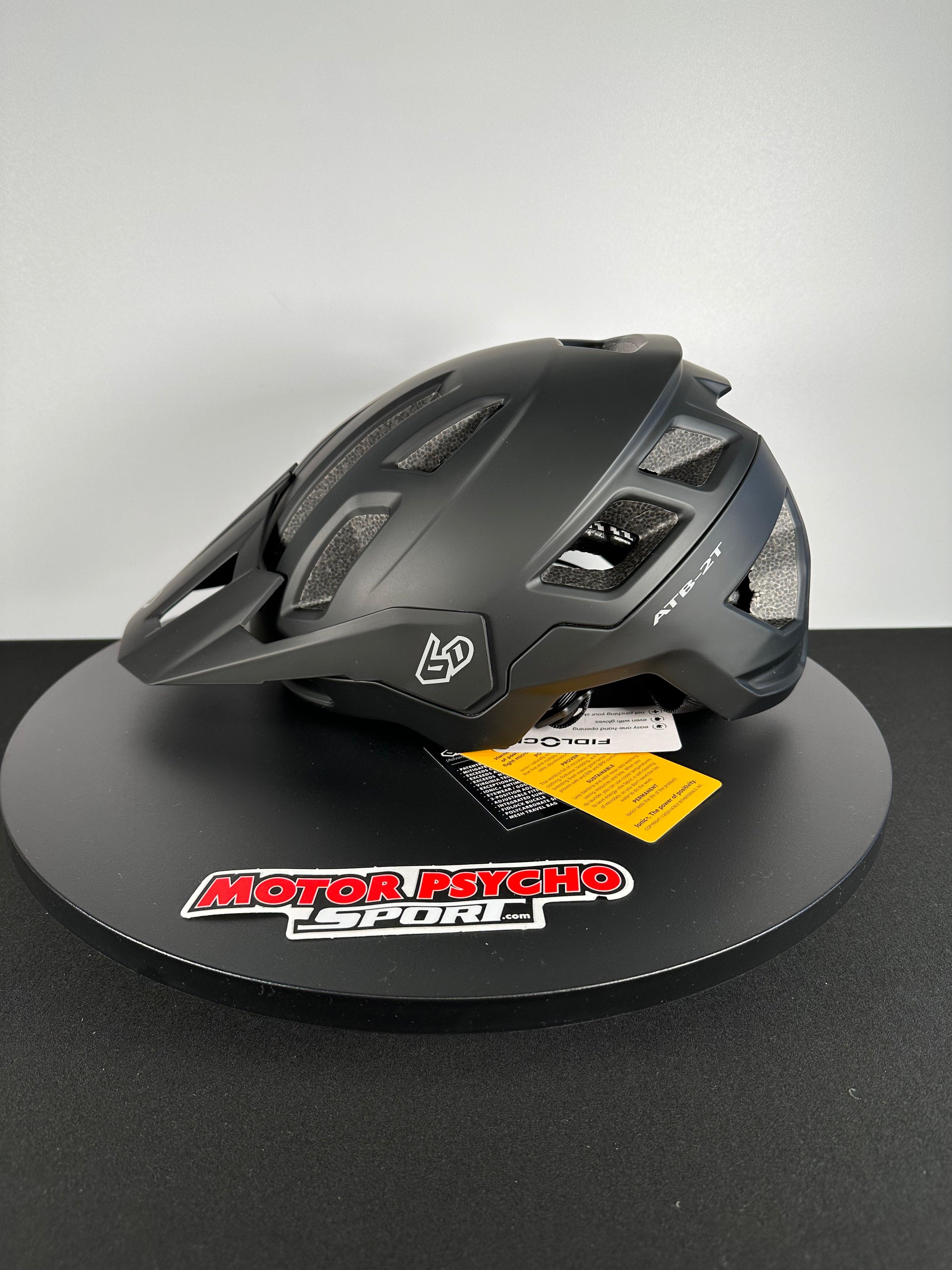 6D Helmets ATB 2T Ascent Black Matte Helmet