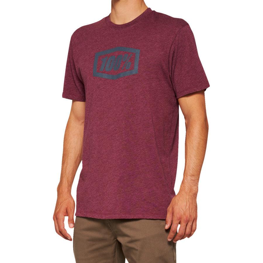 100% Icon T-Shirt - Maroon