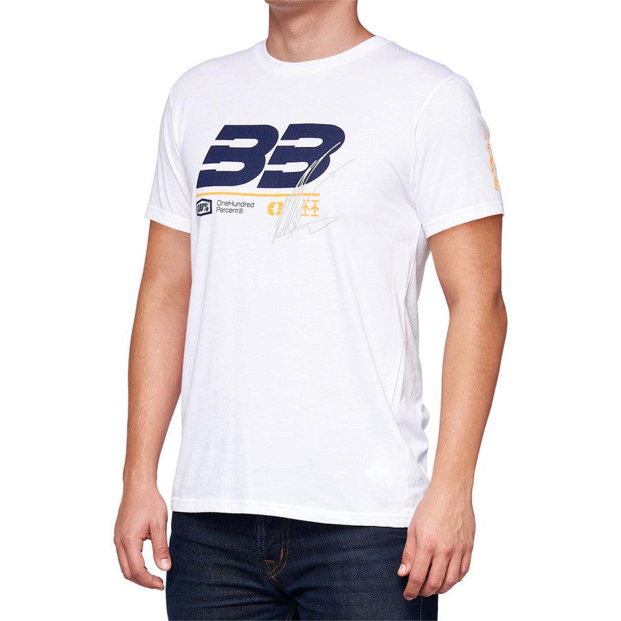 100% BB33 Signature T-Shirt - White