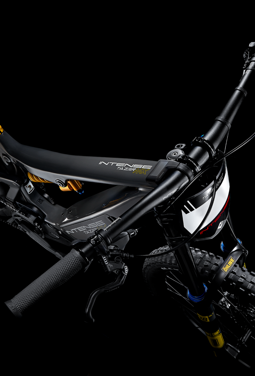 Intense Tazer MX Carbon eBike - Pro Build - Gray/Black - SM/MD