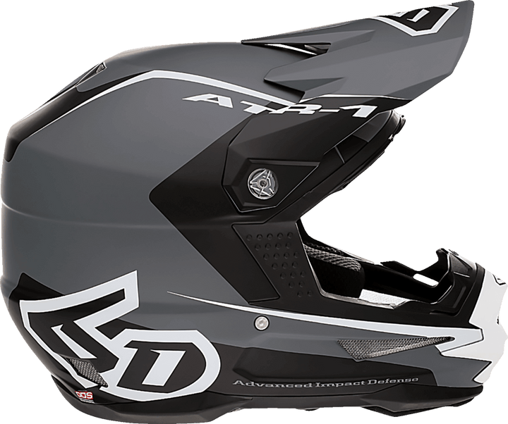 6D ATR-1 Stealth Helmet - White - Motor Psycho Sport