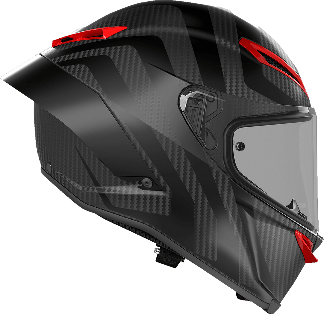 AGV Pista GP RR Performante Helmet - Matte Carbon/Black/Red