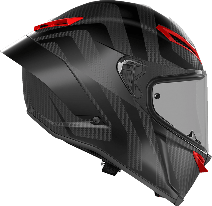 AGV Pista GP RR Performante Helmet - Matte Carbon/Black/Red