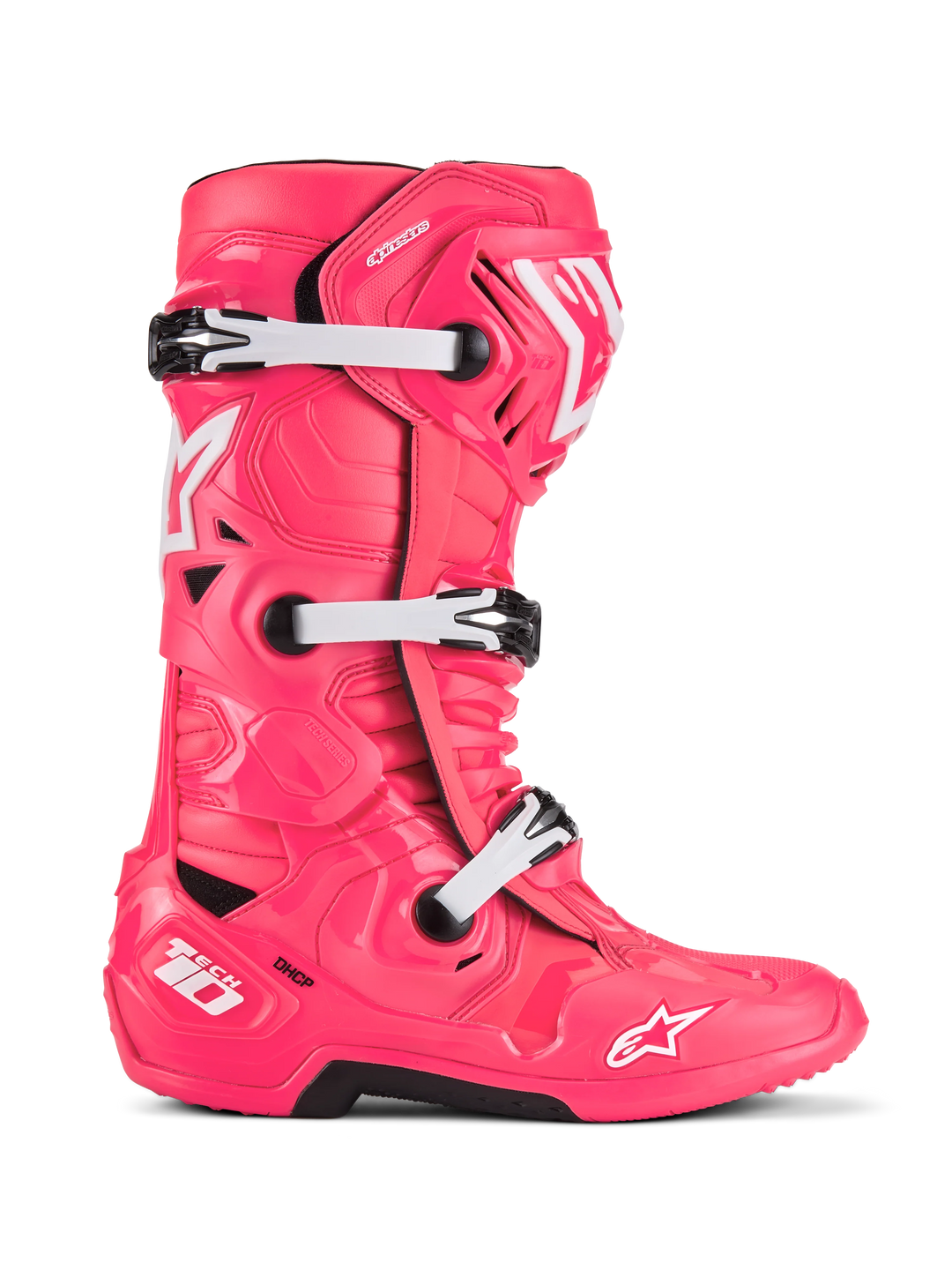 Alpinestars Tech 10 Boots - Diva Pink/White