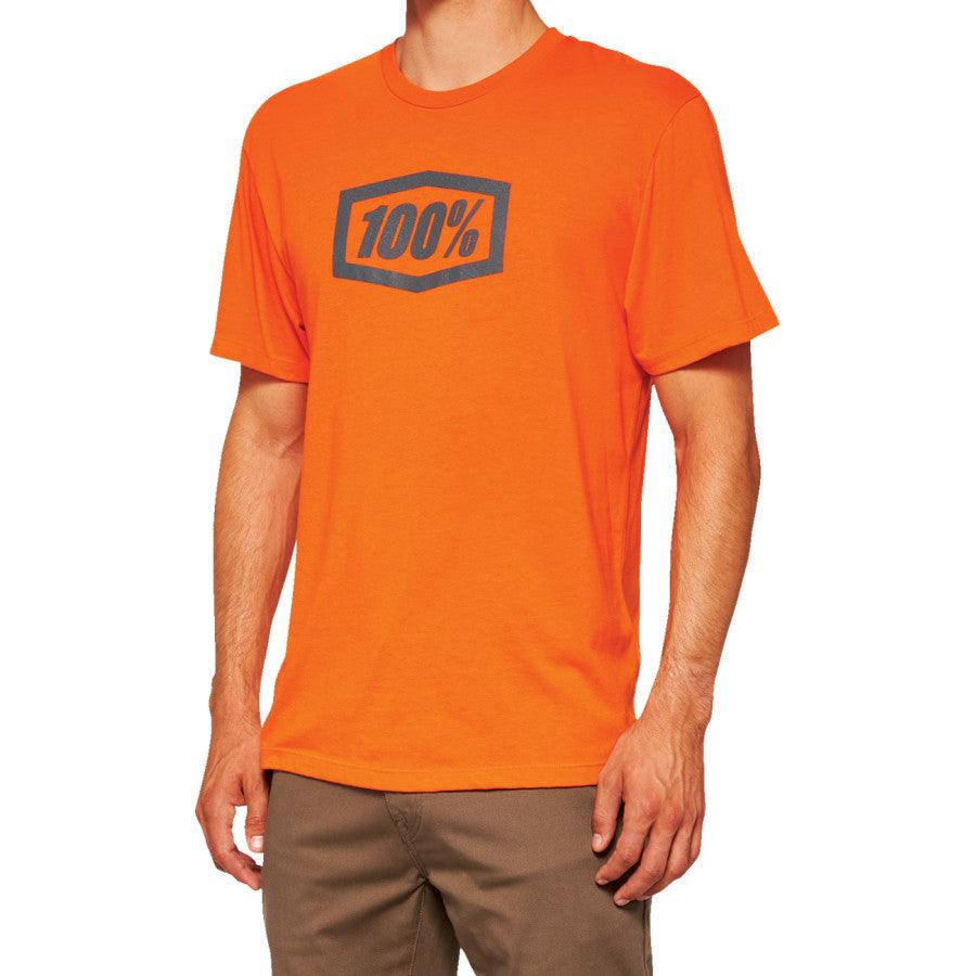 100% Icon T-Shirt - Orange