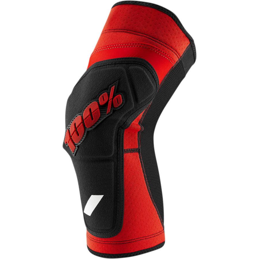 100% Ridecamp Knee Guards - Red/Black