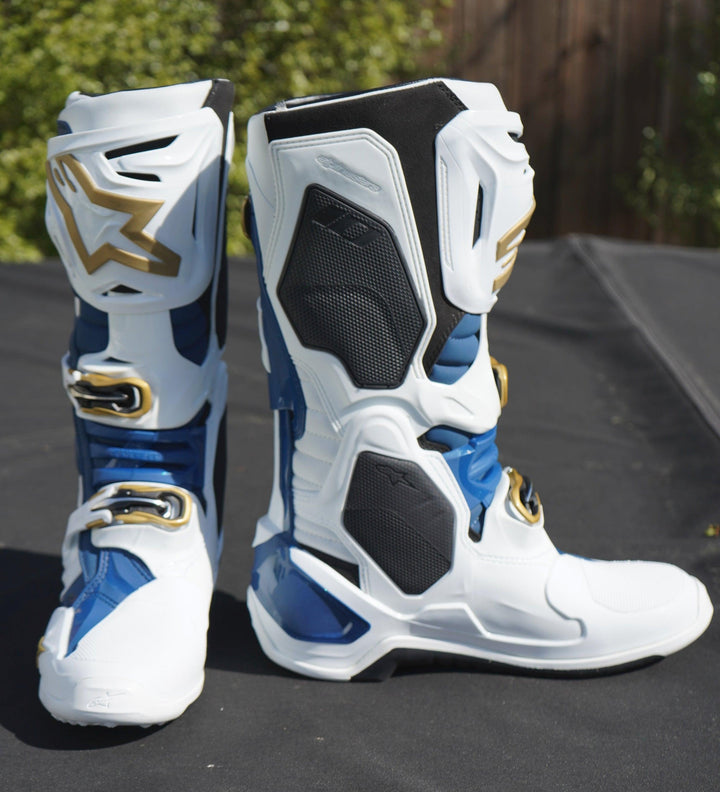 Alpinestars Tech 10 Limited Edition Boots - Dress Whites Tropical