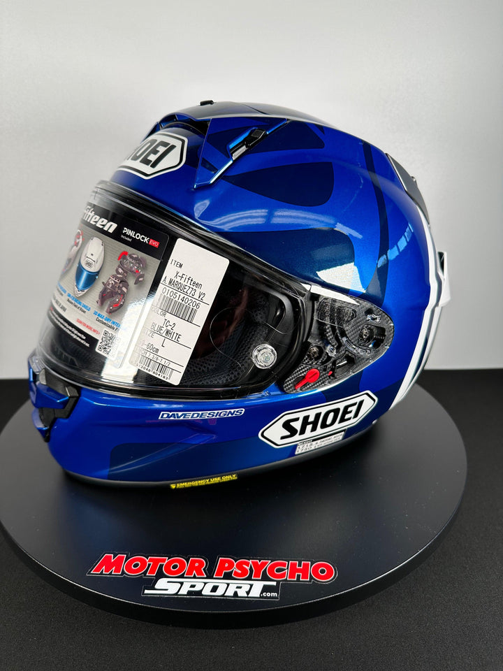 Shoei X-15 Helmet - Marquez 73 V2 TC-2