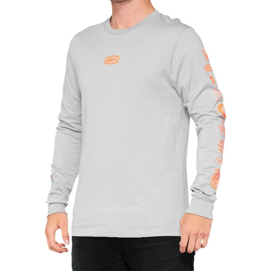 100% Retro Future Long-Sleeve T-Shirt - Vapor