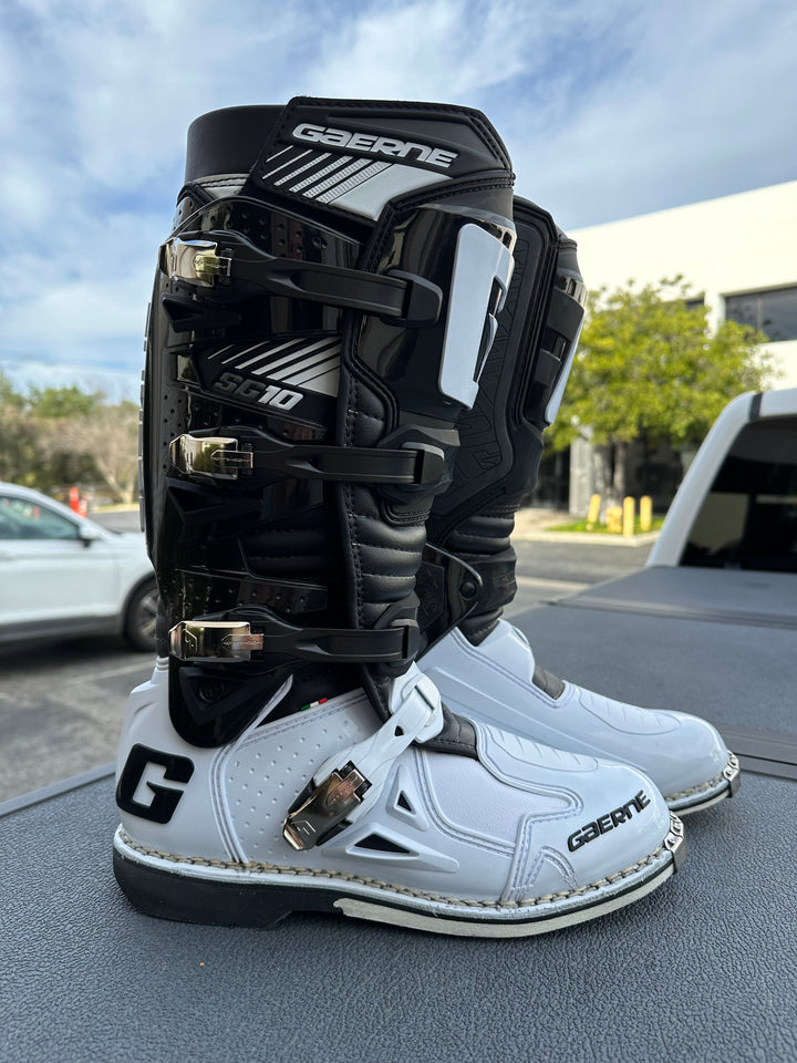 Gaerne SG-10 Boots - Black/White