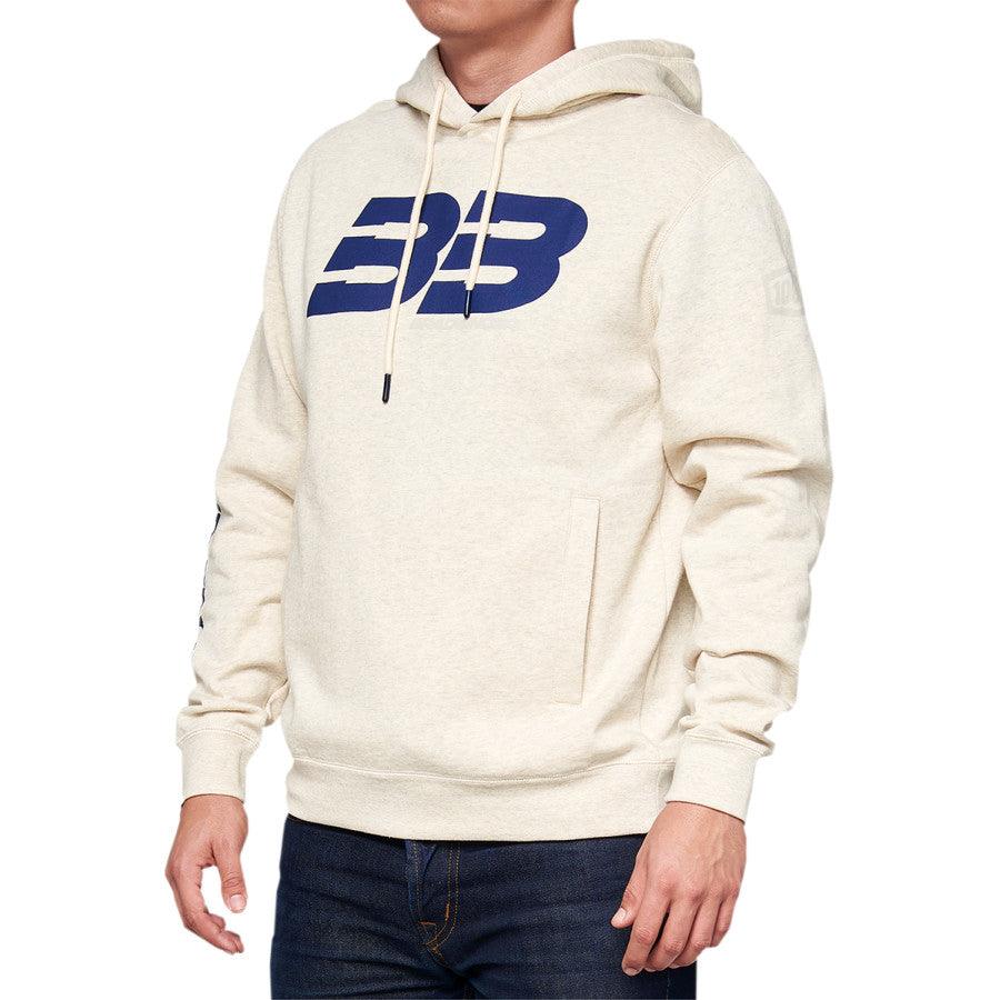 100% BB33 Pullover Welt Pocket Hoodie - Oatmeal