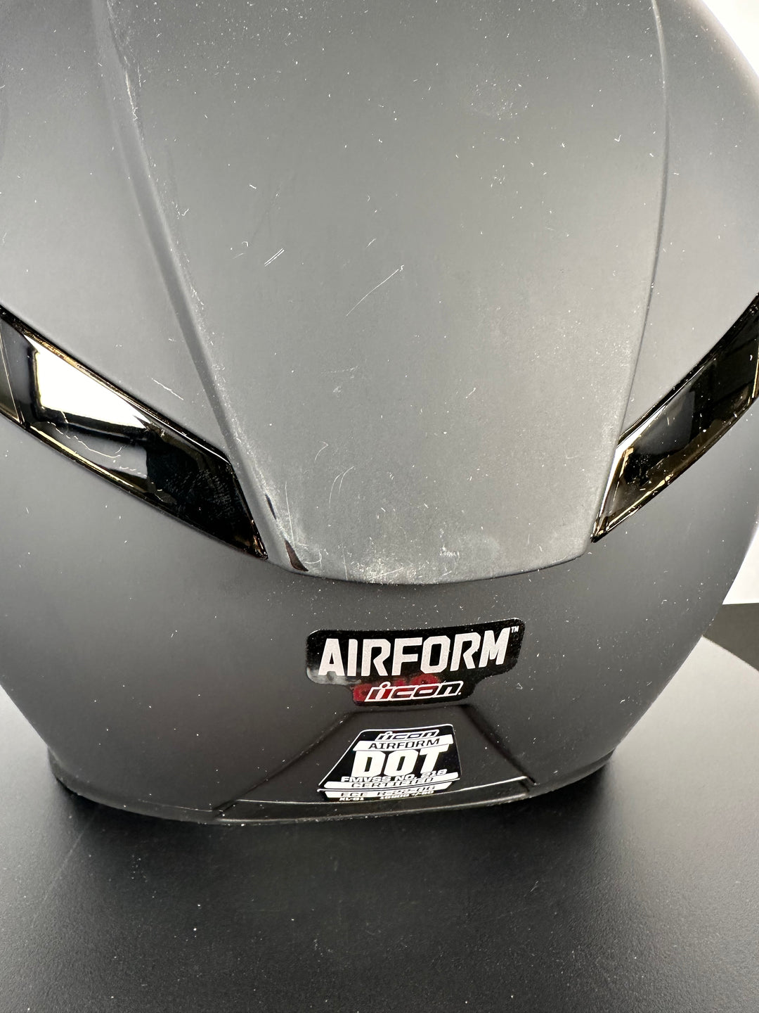 Icon Airform Dark Helmet - Size XL - USED