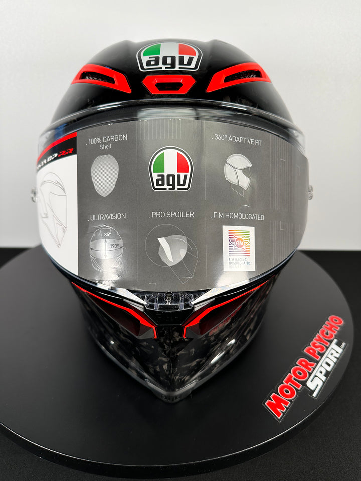 AGV Pista GP RR Italia Carbonio Forgiato Helmet - Size Medium -OPEN BOX