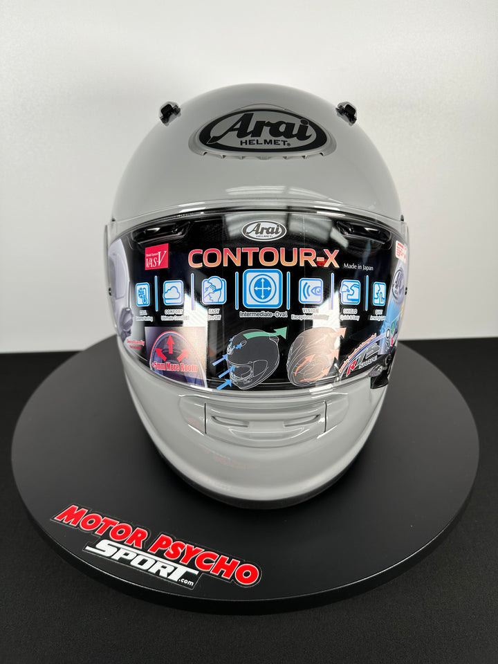 Arai Contour-X Helmet - Light Grey - Size Medium - OPEN BOX