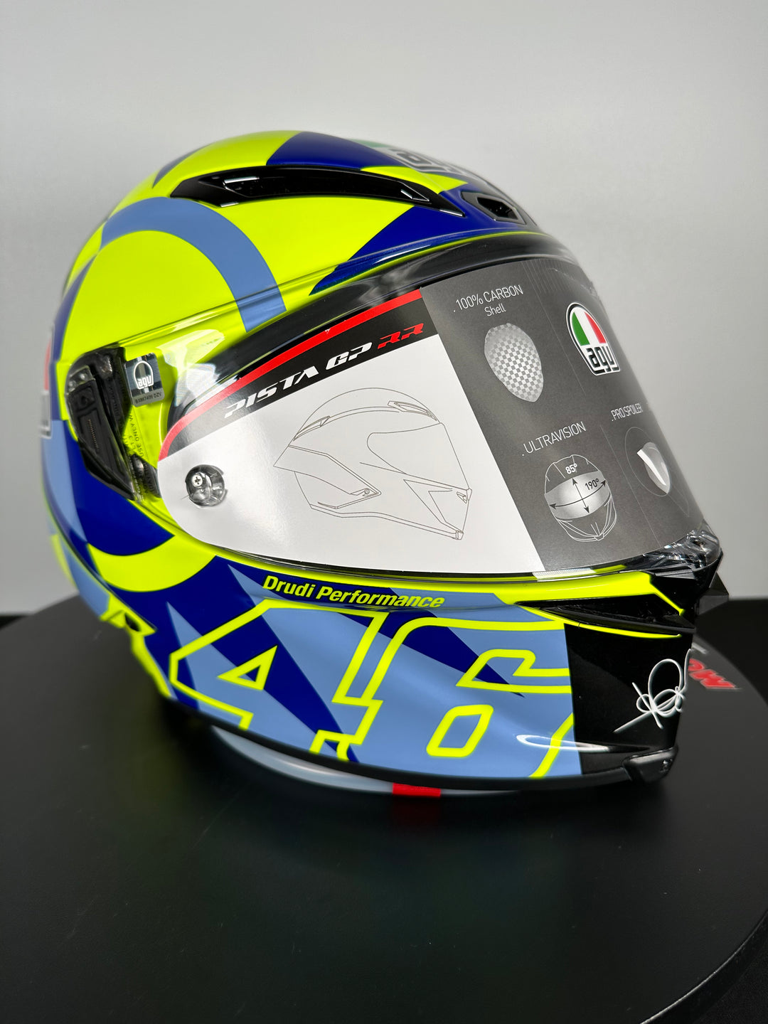 AGV Pista GP RR Soleluna 2022 Helmet - Size Medium - OPEN BOX